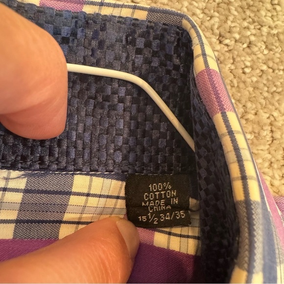 English Laundry Men’s Long Sleeve Button Down Shirt - Picture 8 of 8